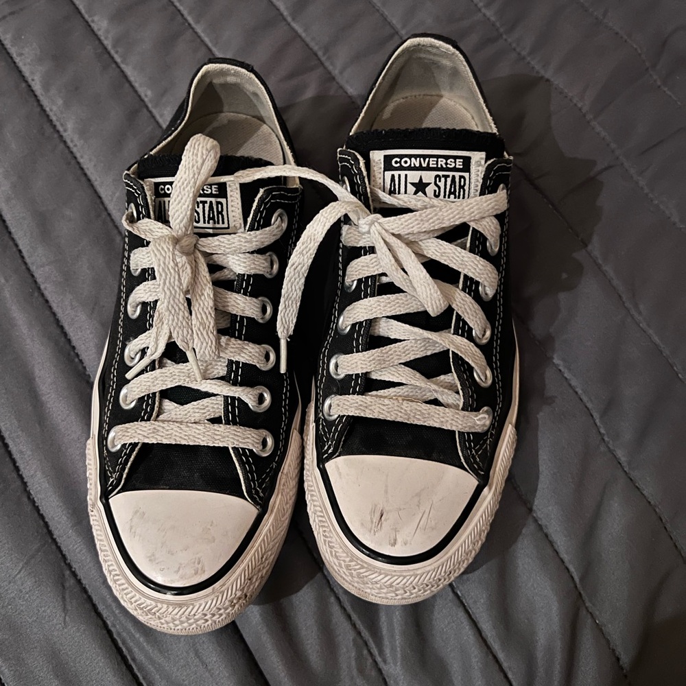 Converse All Star Black and White Shoes